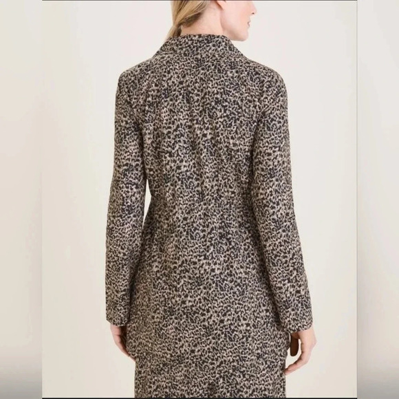 Chico's Animal Print Anorak Zip-Up Jacket Size 3 US 16/18 - Picture 2 of 8